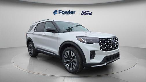 Star White 2026 Ford Explorer Platinum