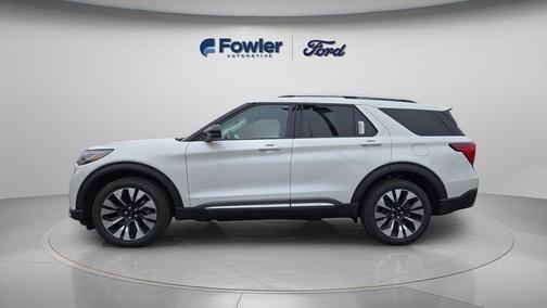 Star White 2026 Ford Explorer Platinum