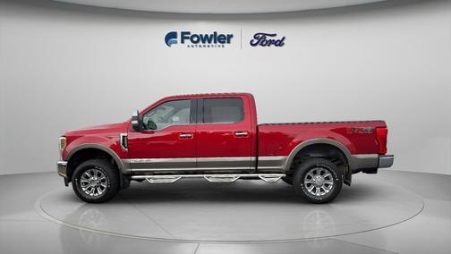 Red 2019 Ford F-250 King Ranch