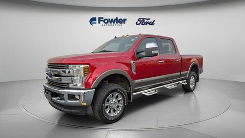 Red 2019 Ford F-250 King Ranch