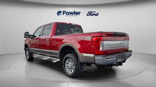 Red 2019 Ford F-250 King Ranch