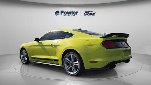 Yellow 2021 Ford Mustang EcoBoost Premium