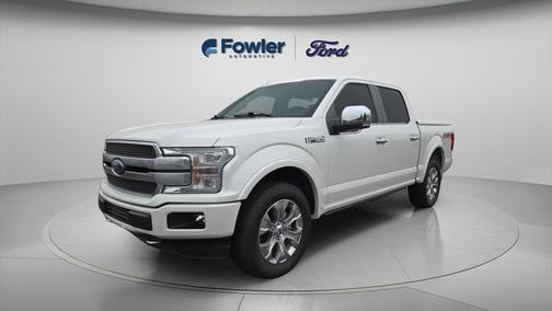 White Platinum Clearcoat Metallic 2019 Ford F-150 Platinum