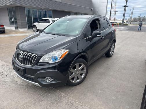 Carbon Black Metallic 2016 Buick Encore Leather