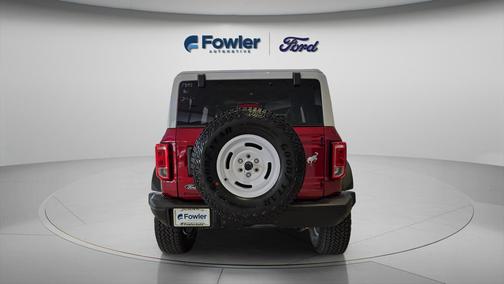 Ruby Red Metallic Tinted Clearcoat 2026 Ford Bronco Heritage Edition