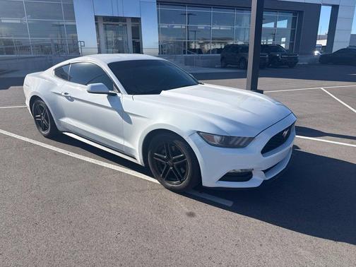 White 2015 Ford Mustang V6