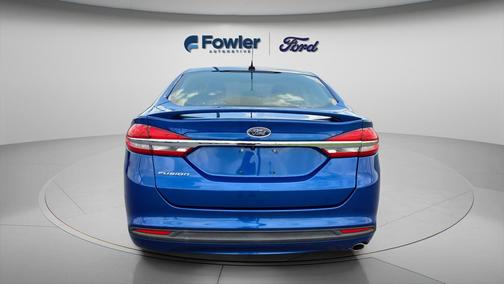 Lightning Blue 2017 Ford Fusion S