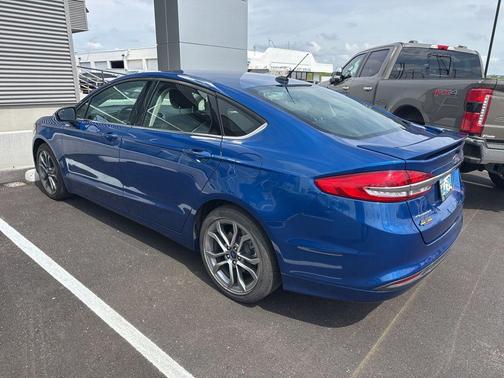 Lightning Blue 2017 Ford Fusion S