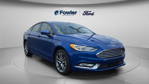 Lightning Blue 2017 Ford Fusion S