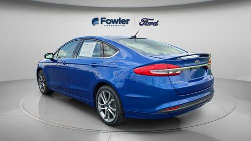 Lightning Blue 2017 Ford Fusion S