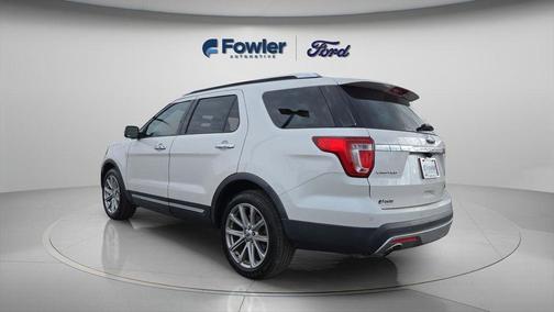 White Platinum 2017 Ford Explorer Limited