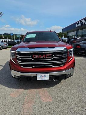 Volcanic Red 2024 GMC Sierra 1500 SLT