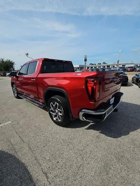 Volcanic Red 2024 GMC Sierra 1500 SLT