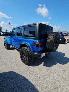 Hydro Blue Pearl 2021 Jeep Wrangler Unlimited Rubicon