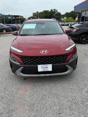 Red 2023 Hyundai KONA SEL