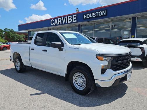 Summit White 2023 Chevrolet Silverado 1500 WT