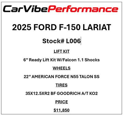 Gray 2025 Ford F-150 Lariat