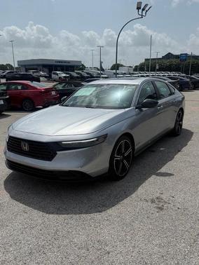 Silver Metallic 2024 Honda Accord Hybrid Sport