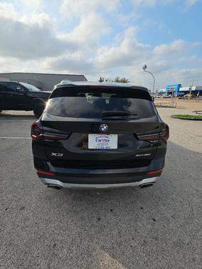 Black Sapphire Metallic 2022 BMW X3 xDrive30i