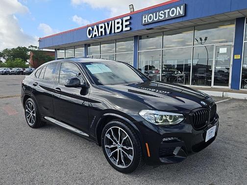 Black Sapphire Metallic 2021 BMW X4 xDrive30i