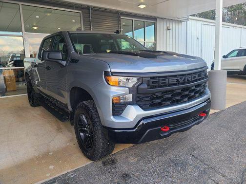 Sterling Gray Metallic 2026 Chevrolet Silverado 1500 Custom Trail Boss