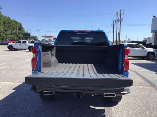 Glacier Blue Metallic 2022 Chevrolet Silverado 1500 Custom Trail Boss