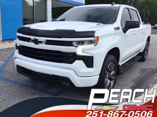 Summit White 2025 Chevrolet Silverado 1500 RST