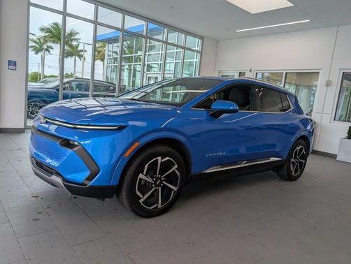 Rip Tide Blue 2025 Chevrolet Equinox EV LT