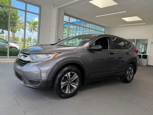 Modern Steel Metallic 2018 Honda CR-V LX