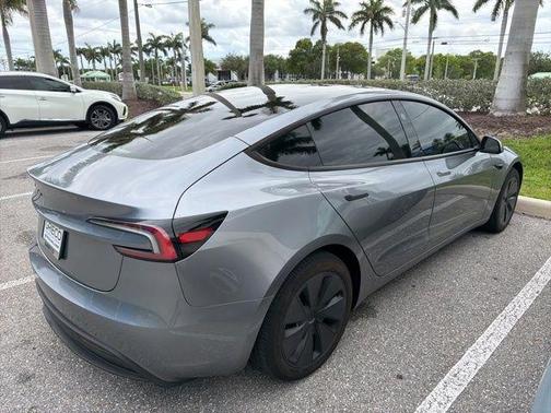 Gray 2025 Tesla Model 3 Long Range