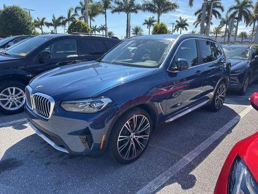 Phytonic Blue Metallic 2023 BMW X3 sDrive30i