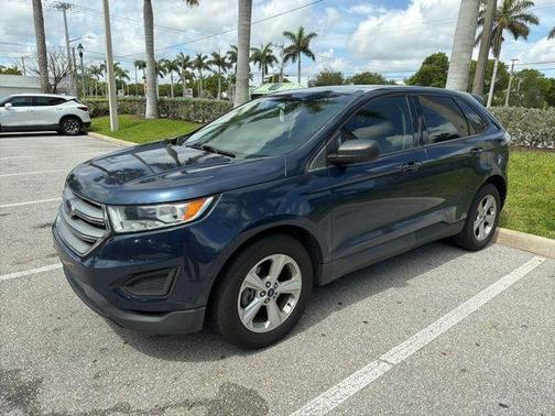 Blue Jeans Metallic 2017 Ford Edge SE