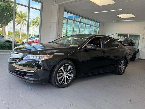 Crystal Black Pearl 2017 Acura TLX FWD