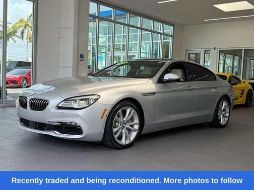 Glacier Silver Metallic 2017 BMW 640 Gran Coupe i