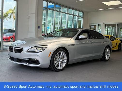Glacier Silver Metallic 2017 BMW 640 Gran Coupe i
