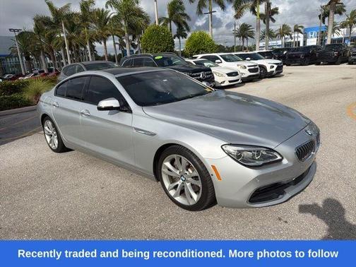 Glacier Silver Metallic 2017 BMW 640 Gran Coupe i