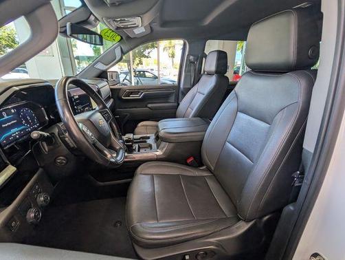 Summit White 2023 Chevrolet Silverado 1500 LTZ