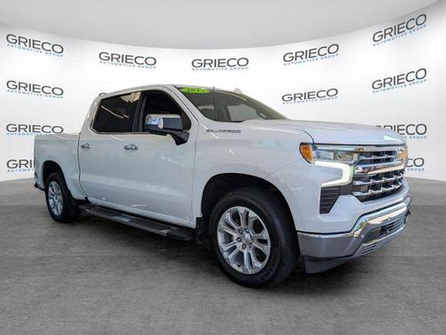Summit White 2023 Chevrolet Silverado 1500 LTZ
