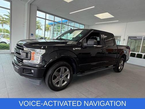 Agate Black Metallic 2020 Ford F-150 XLT