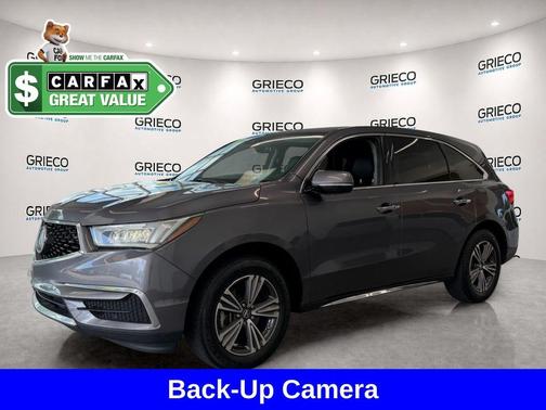 Modern Steel Metallic 2018 Acura MDX 3.5L