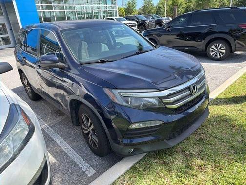 Obsidian Blue Pearl 2018 Honda Pilot EX