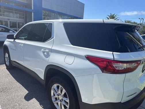 Summit White 2021 Chevrolet Traverse LS