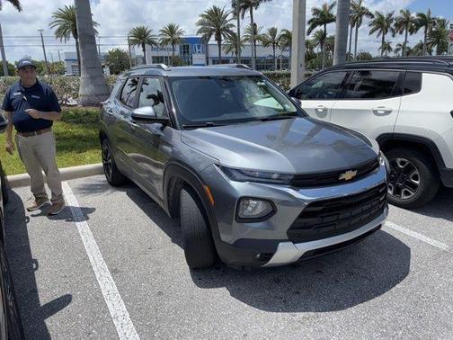 Satin Steel Metallic 2021 Chevrolet Trailblazer LT