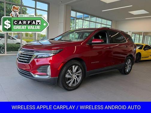 Cherry Red Tintcoat 2022 Chevrolet Equinox Premier