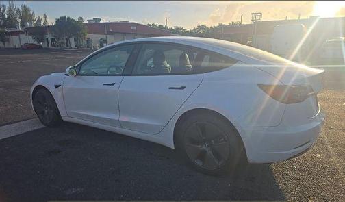 Pearl White Multi 2023 Tesla Model 3 Base