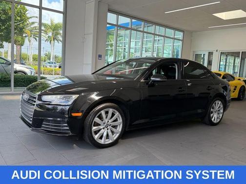 Brilliant Black 2017 Audi A4 2.0T ultra Premium