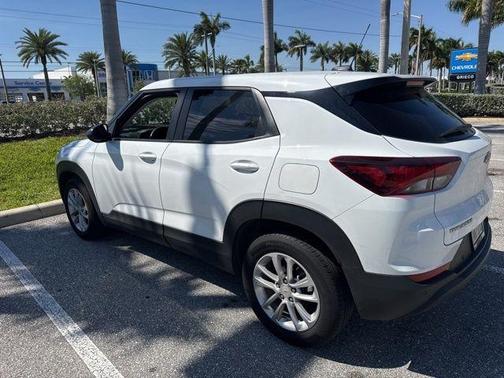 Summit White 2024 Chevrolet Trailblazer LS