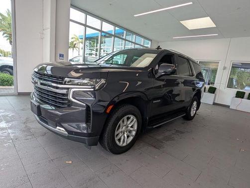 Dark Ash Metallic 2022 Chevrolet Tahoe LT