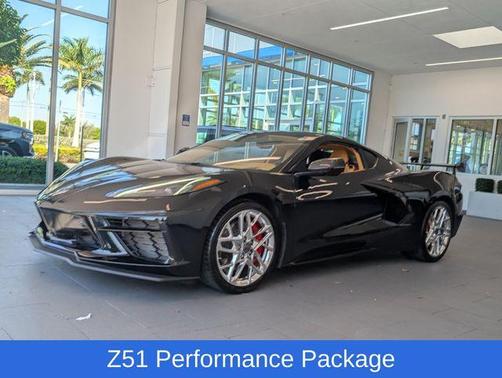 Black 2025 Chevrolet Corvette Stingray w/3LT