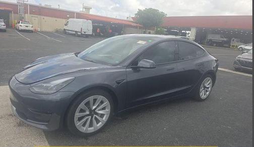 Midnight Silver Metallic 2023 Tesla Model 3 Base